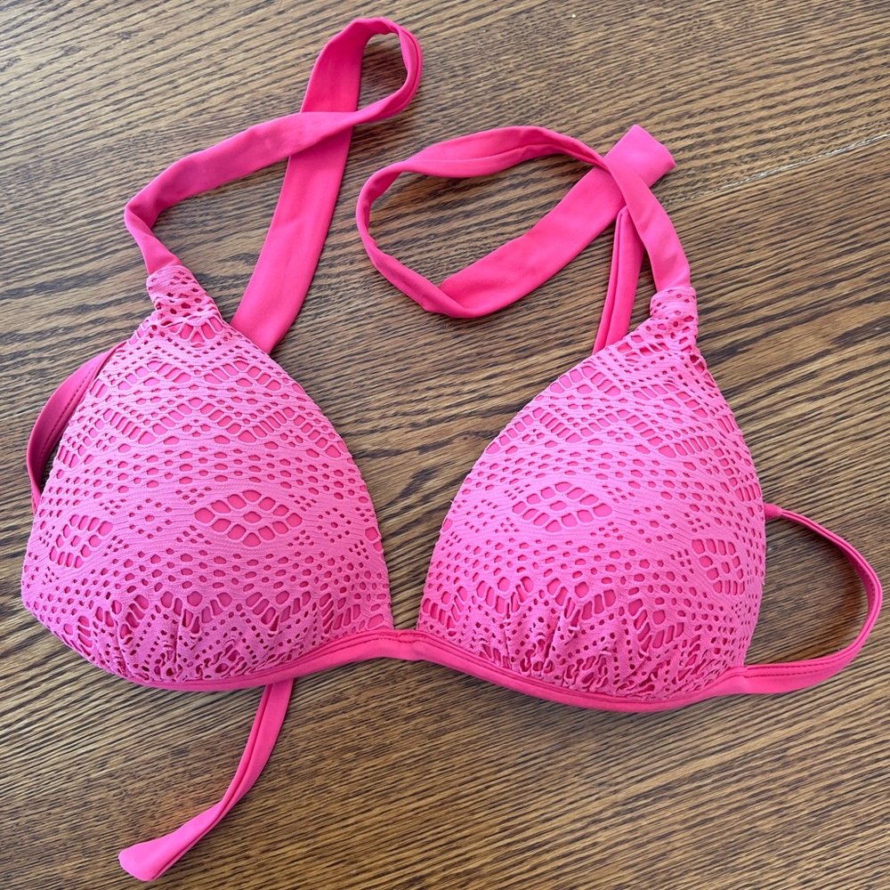 Hula Honey Barbie Pink Bikini Top